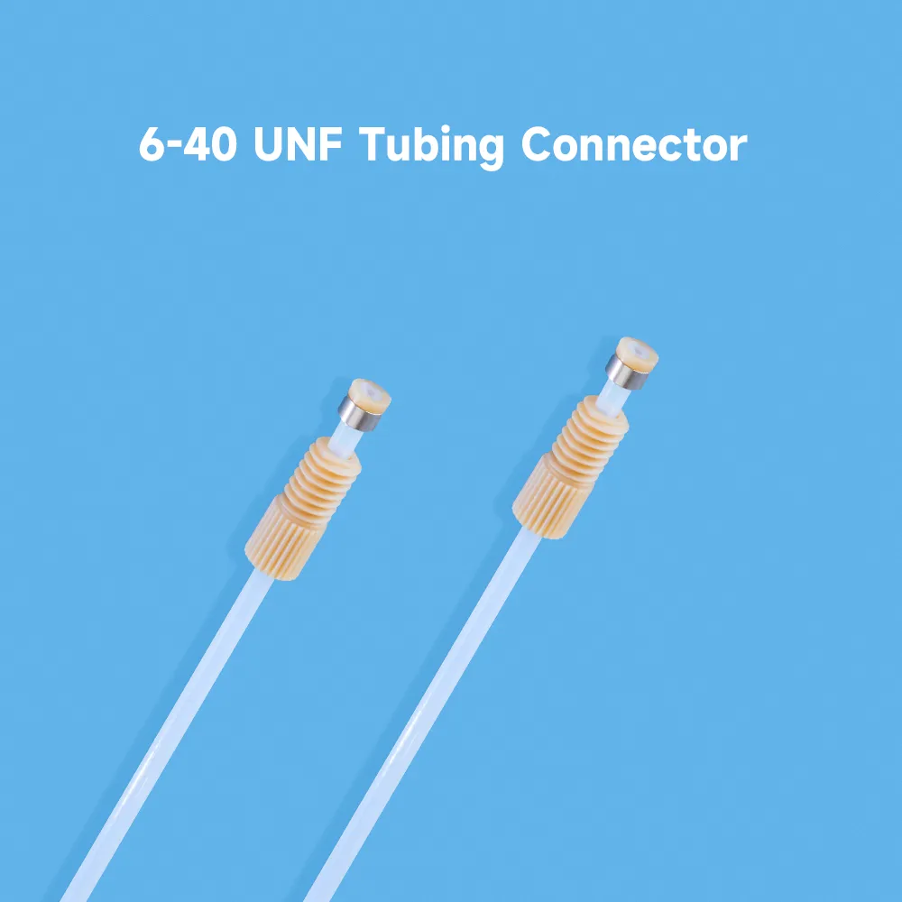 6-40 UNF Tubing Connector