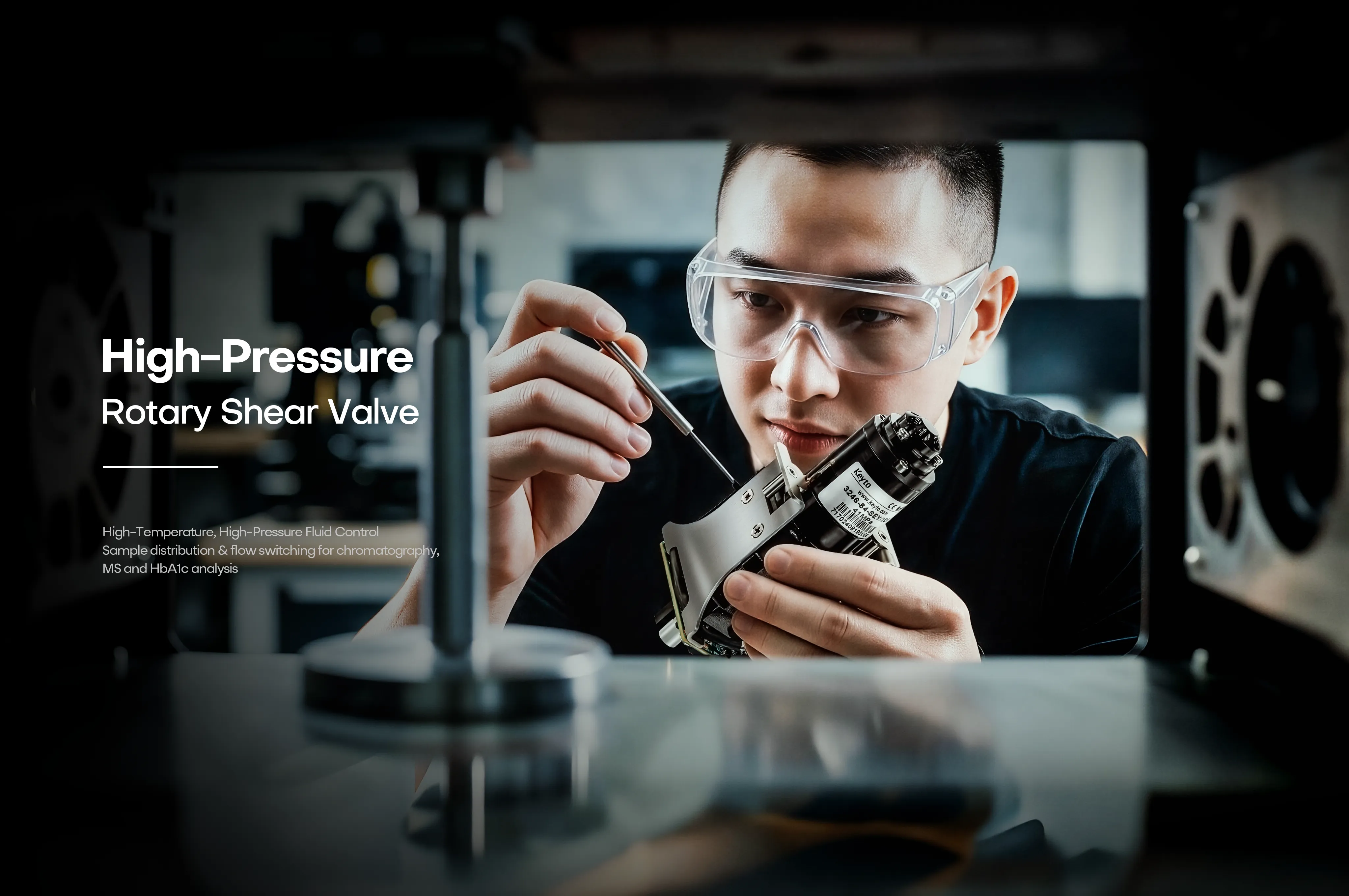 High-Pressure Rotary Shear Valve